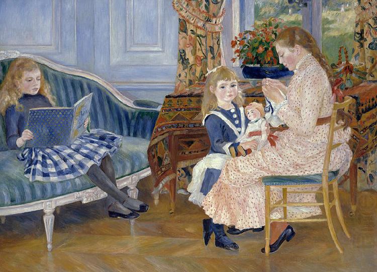 Pierre-Auguste Renoir Children's Afternoon at Wargemont